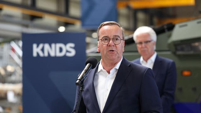 Rüstung: Pistorius hält an Plänen für Bundesbeteiligung bei KNDS fest
