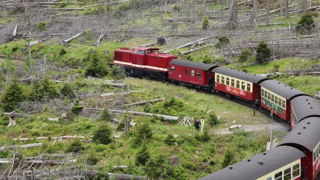 Zweithöchste Warnstufe: Brockenbahn setzt wegen Waldbrandgefahr auf Dieselloks