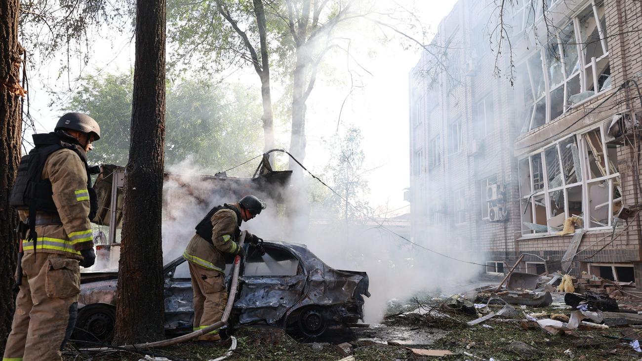 Ukraine-Krieg: Viele Verletzte nach russischem Bombenabwurf auf Slowjansk
