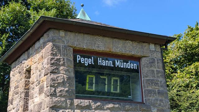Wassermangel: Erste Teile der Oberweser sind nicht mehr schiffbar
