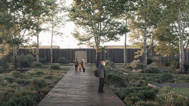 1. Platz vergeben: Wettbewerb: Gedenkstätte für Stalag 326 nimmt Formen an