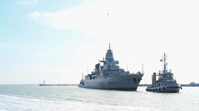 Bundeswehr: Frigate "Sachsen" Returns from NATO Mission