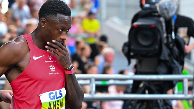 Leichtathletik: 100-Meter-Meister Ansah trotzt Druck: «Wollte Show bieten»