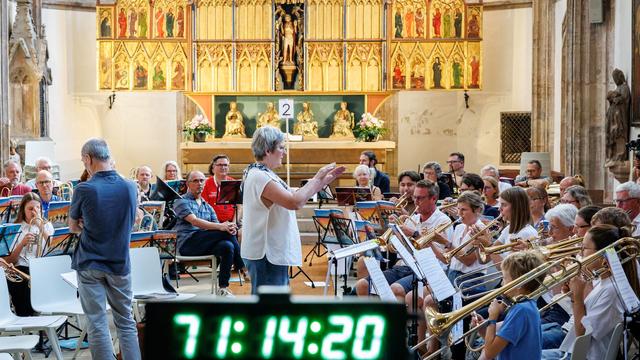 Weltrekord mit Mega-Konzert: Musiker wollen längstes Posaunenkonzert der Welt spielen