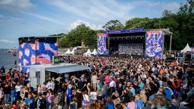 Festival am Nordseestrand: Drei Tage feiern am Wattenmeer: «Watt en Schlick» beginnt