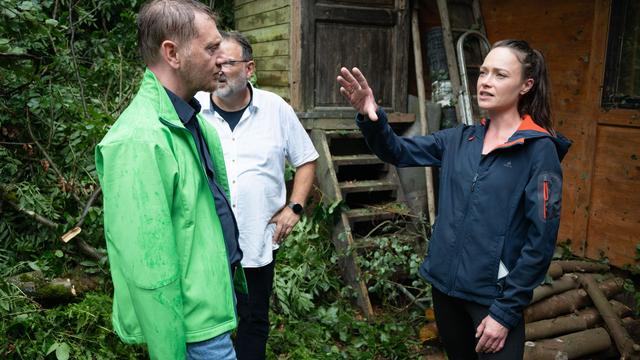Sächsische Schweiz: «Das ist die Hölle» - Unwetter zerstört Imbiss von TV-Köchin