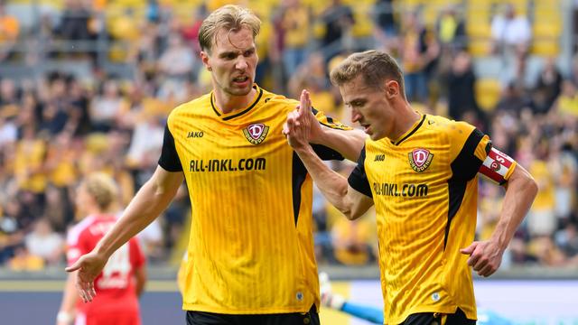 Fußball-Testspiel: Dresden gewinnt Generalprobe gegen Union Berlin mit 2:1