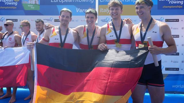 Ruder-EM: EM-Gold nach 13 Jahren für Ruderer - Zeidler mit Bestzeit