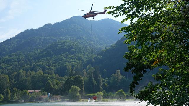 Wildfire: Post-fire operations underway in Chiemgauer Alps