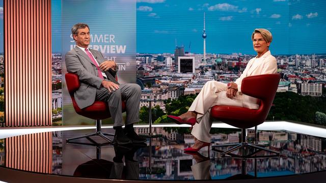 ARD-«Sommerinterview»: Söder erklärt AfD-Stärke mit Stadtbild und Abschiebezahlen