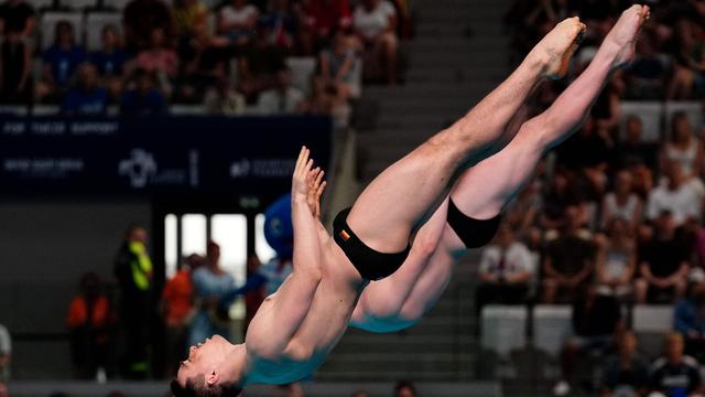 Schwimm-EM: Gold und Silber: Deutsche Wasserspringer glänzen bei EM