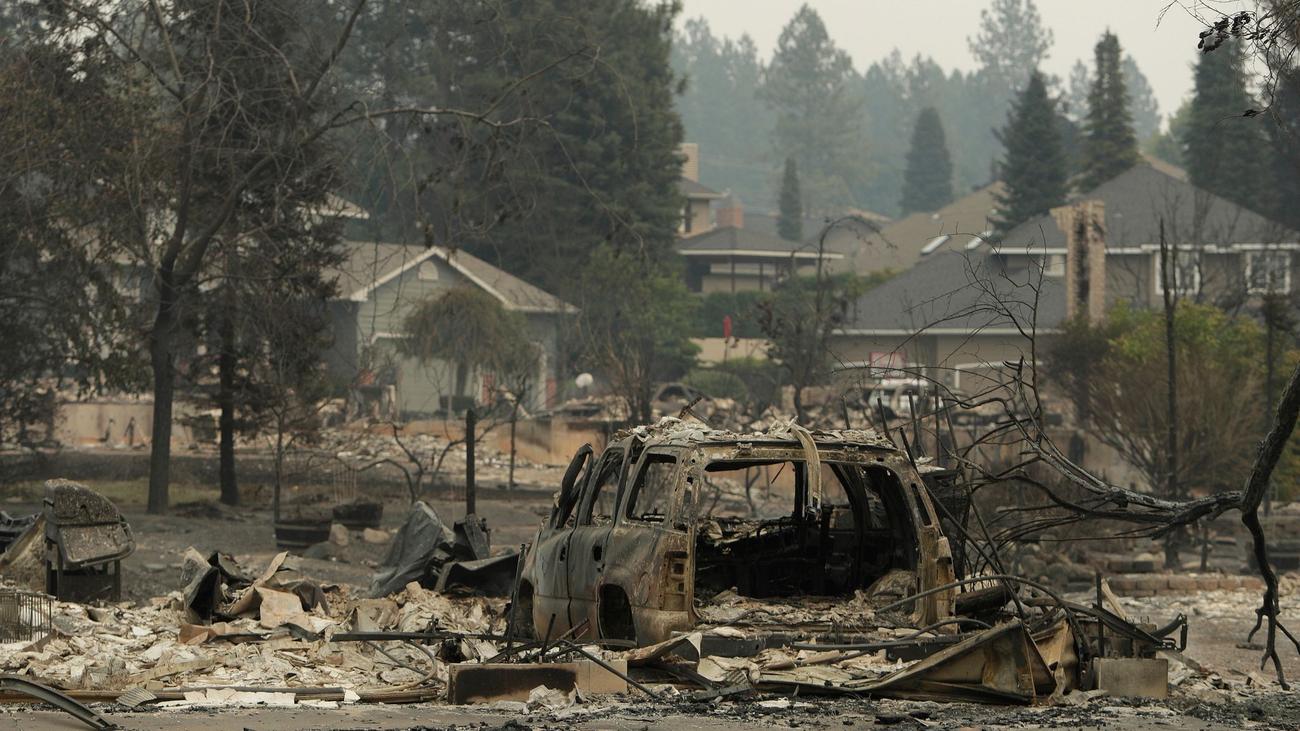 Waldbrände in den USA: Feuer zerstören Hunderte Häuser im US-Bundesstaat Washington