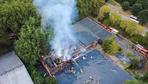 Boliche destruído por incêndio em Borken