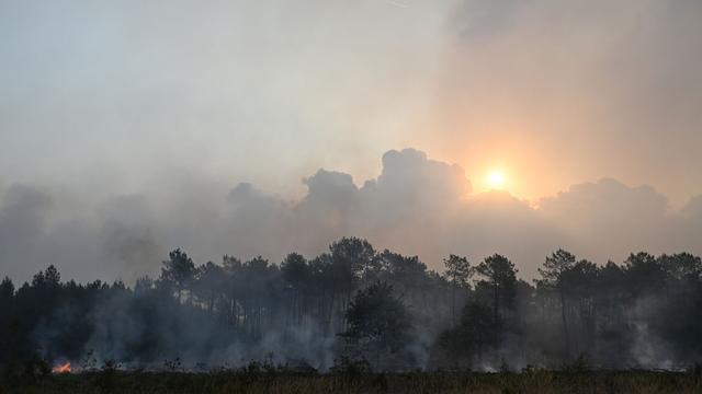 Wildfire smoke from Bordeaux reaches Germany at high altitudes