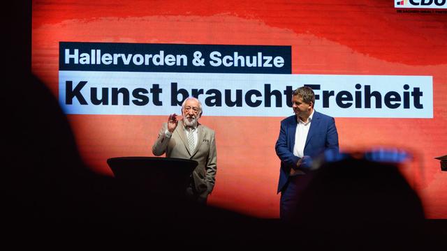 Hallervorden bei CDU: Schulze: Hallervorden-Auftritt steht für Meinungsfreiheit