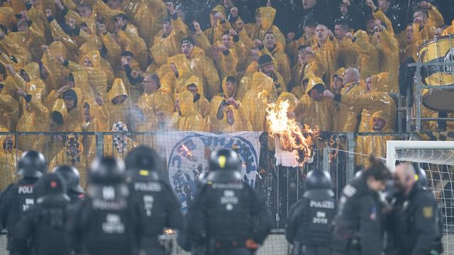 2. Fußball-Bundesliga: Teilausschluss von Dynamo-Fans gegen Darmstadt