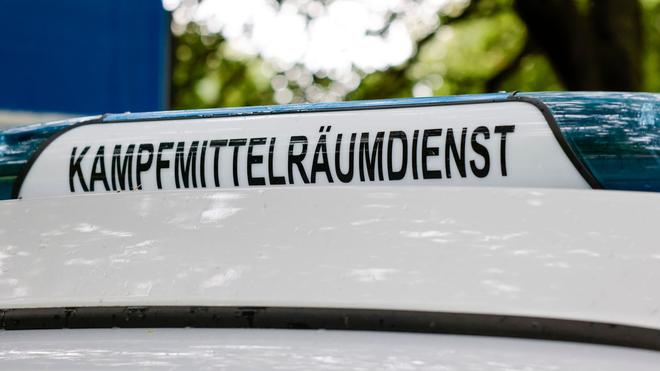 Niedrigwasser: Der Kampfmittelräumdienst bestätigte der Stadt, dass der Fund echt ist. (Symbolbild)