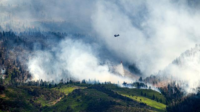 Brände: Löschhubschrauber stürzt bei Waldbrand in Utah ab