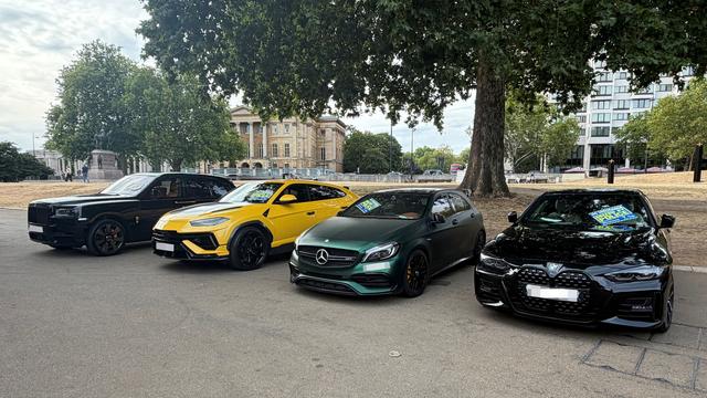 Großbritannien: Londoner Polizei beschlagnahmt Dutzende Luxusautos