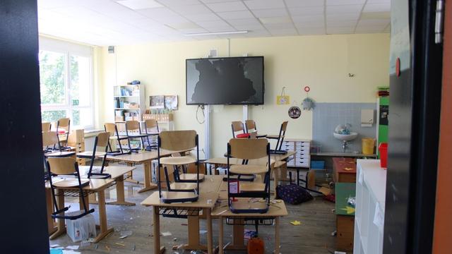 Kriminalität: Unbekannte verwüsten Grundschule – hoher Schaden