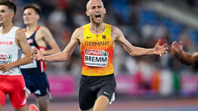 Leichtathletik-EM: Wie «Tagträumerei»: Bremm nach Silber-Coup überwältigt