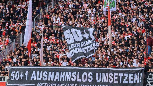 Regel im deutschen Fußball: Kartellamt hält 50+1 für zulässig - Liga soll nachbessern
