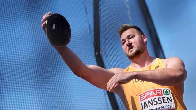 Leichtathletik: Fast 70 Meter: Diskuswerfer Janssen jubelt über EM-Bronze