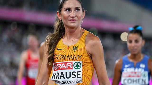 Leichtathletik: Hindernisläuferin Krause krönt sich mit EM-Gold