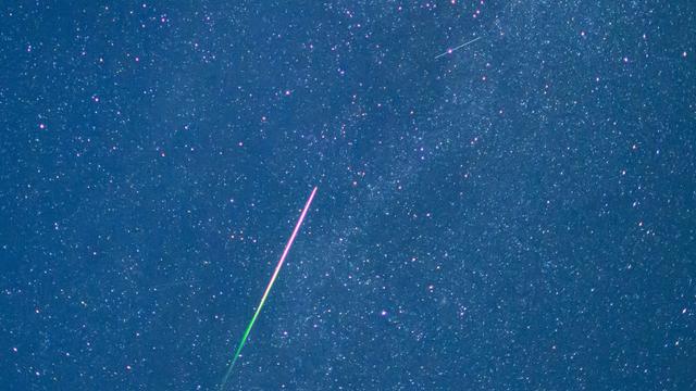 Staubteilchen eines Kometen: Nach der Sonnenfinsternis folgte ein Sternschnuppen-Strom