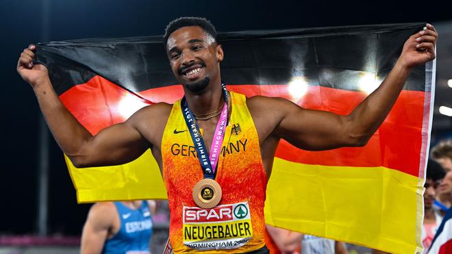  Leo Neugebauer ist erstmals Zehnkampf-Europameister.