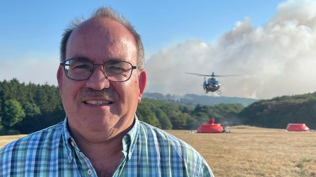 Kreislauf- und Herzprobleme: Fünf Verletzte bei großem Waldbrand im Hürtgenwald
