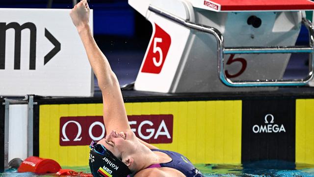 Schwimm-EM: Angelina Köhler holt Silber über 100 Meter Schmetterling