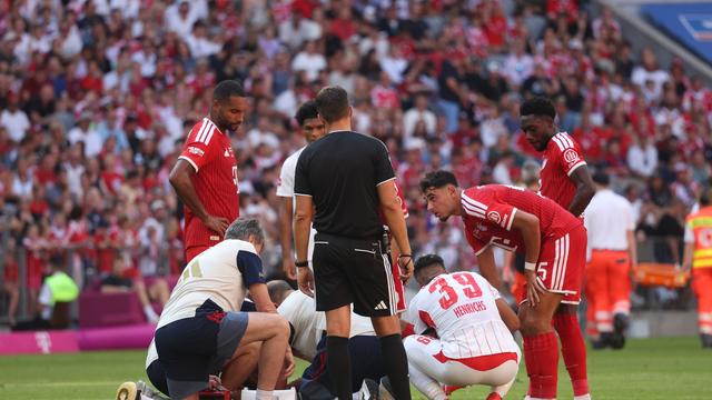 Fußball-Bundesliga: Große Sorgen um Musiala: FC Bayern gewinnt bei Saibari-Debüt
