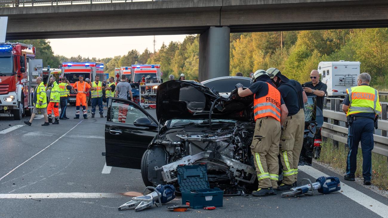 Unfälle: Mehrere Schwerverletzte bei Unfall auf A73 bei Bamberg