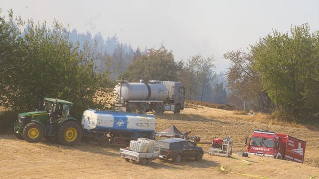 Feuer: Nach Waldbrand sollen Arbeiten fortgesetzt werden