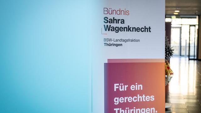 BSW-Fraktionssitzung: BSW ringt um Kurs: Fraktion berät über Voigt-Rückhalt