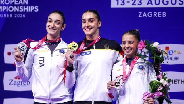EM in Zagreb: Daumen hoch: Kevric und Frauen-Team in Europas Turn-Spitze