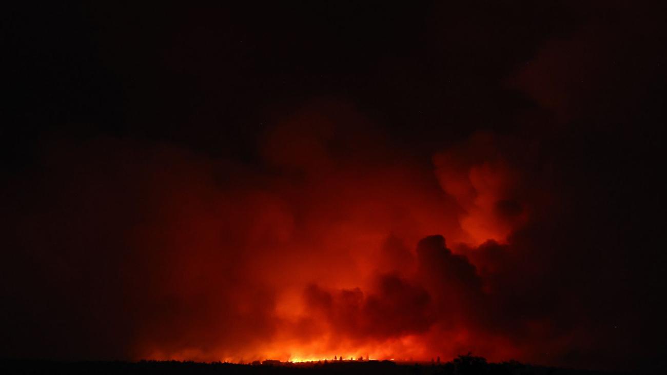 Großbrände: Lage bei Monschau spitzt sich zu - Waldbrand rückt näher