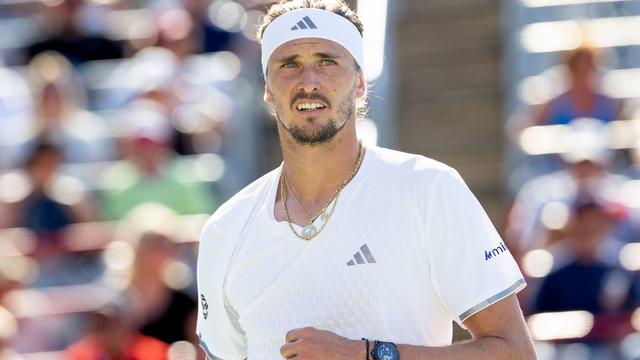 Bild: Tennis: Zverev bei Nachtschicht in Cincinnati mit viel Mühe weiter