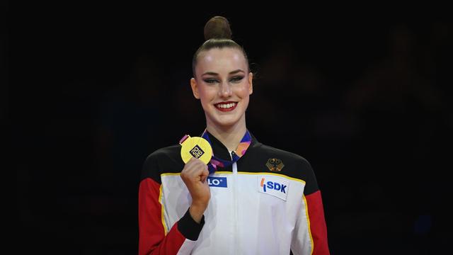 Rhythmische Sportgymnastik: Zweites Einzel-Gold: Varfolomeev glänzt bei Heim-WM