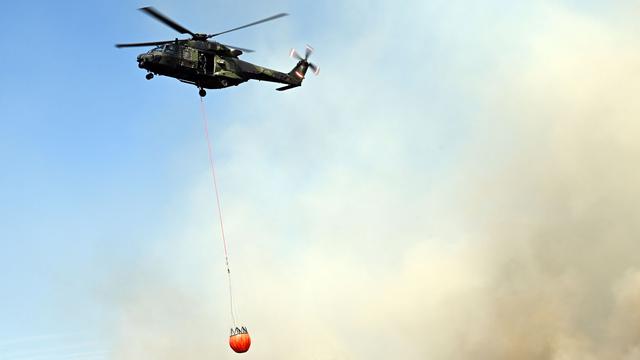 Waldbrandbekämpfung: Bundeswehr hilft in Belgien gegen Waldbrand