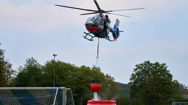 Großbrand in Rheinland-Pfalz: Waldbrand im Westerwald: Feuerwehr verhindert Übergreifen