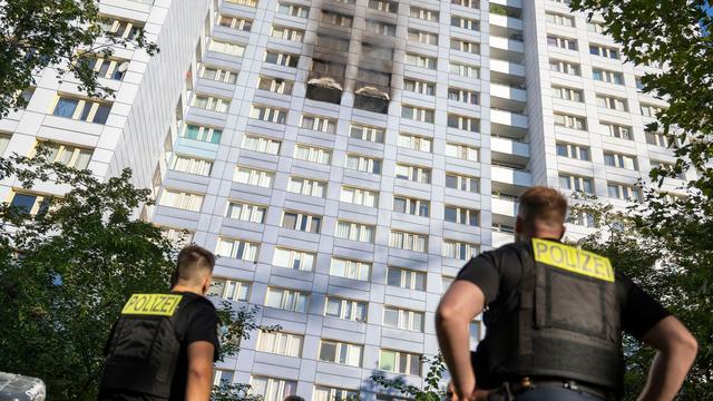 Berlin-Friedrichshain: Grund für Hochhausbrand war wohl technischer Defekt