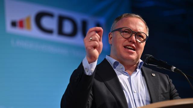Personalien CDU: Voigt stellt sich der Wiederwahl als Thüringer CDU-Chef