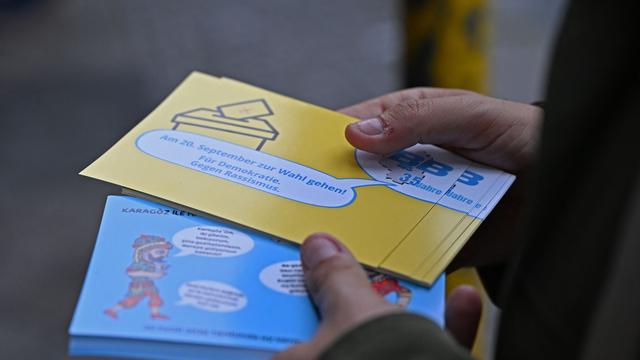 Wahlen: Mit Flyern: Türkischer Bund wirbt für Berlin-Wahl