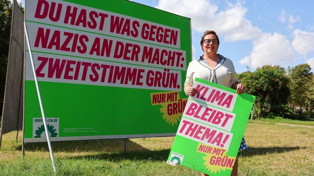 Sachsen-Anhalt: Grüne setzen vor der Wahl auf klare Kante gegen rechts