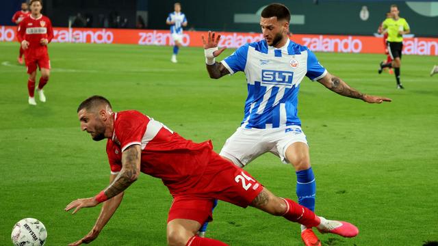 Bild: DFB-Pokal: Rostock ohne Chance: Neuer Stuttgart-Stürmer trifft drei Mal