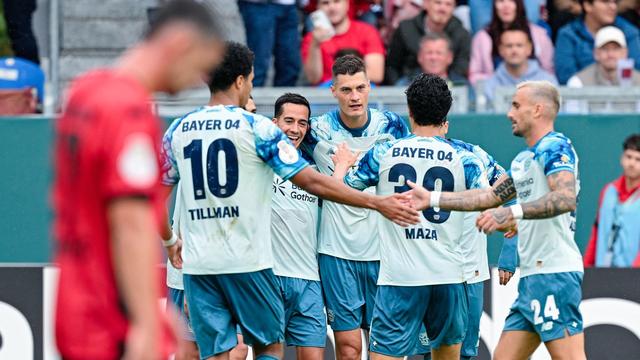 DFB-Pokal: Martínez-Debüt geglückt: Leverkusen siegt 4:0 in Wiesbaden