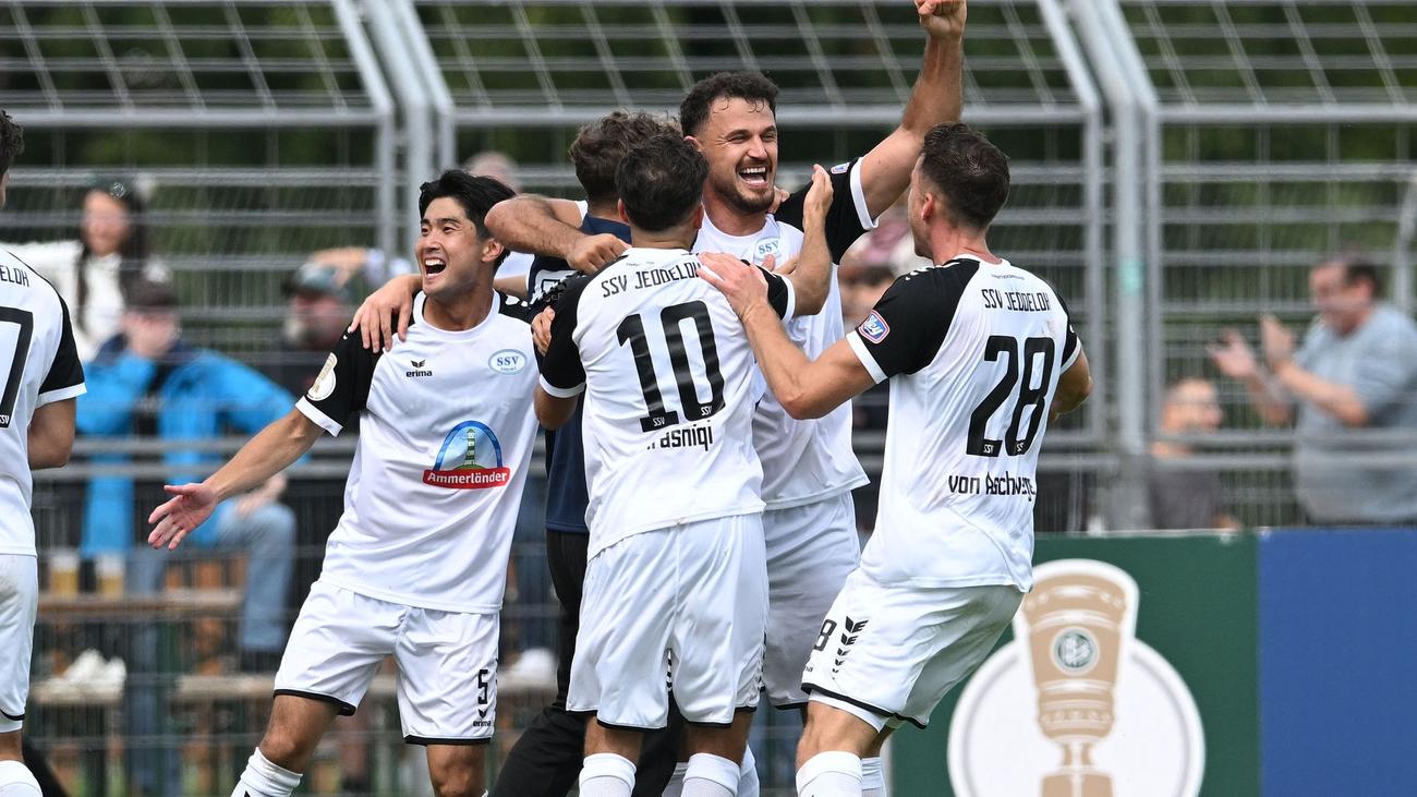 DFB-Pokal: Jeddeloh II genießt Pokal-Coup: «Das kannst du nicht planen»