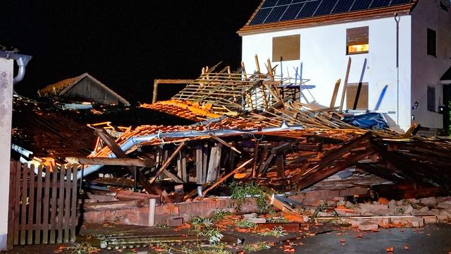 Unwetterschäden: Meteorologe: Tornado auch in Schlitz wahrscheinlich